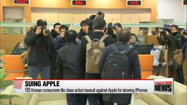 122 Korean consumers file class action suit against Apple for iPhone slowdown