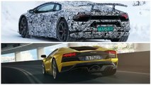 [WATCHING] Lamborghini Aventador S vs  2018 Huracan Performante Prototype Sound Comparison