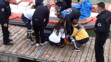 Polis el ele verdi üniversiteli kızın canını kurtardı