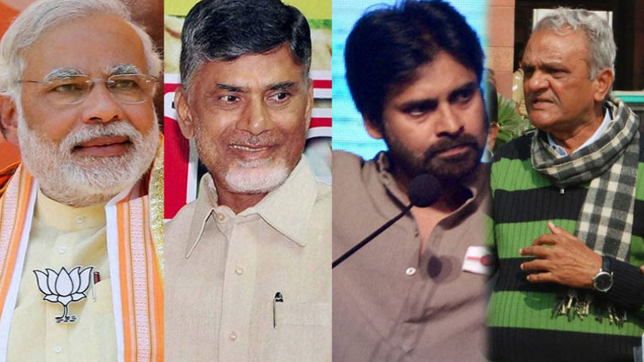 ఏపీలో ఏం జరుగుతుందో నో క్లారిటీ : జనసేన -  లెఫ్ట్ పార్టీ - టీడీపీ కలయిక ?