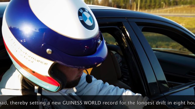 BMW sets two GUINNESS WORLD RECORDS for drifting in the new BMW M5