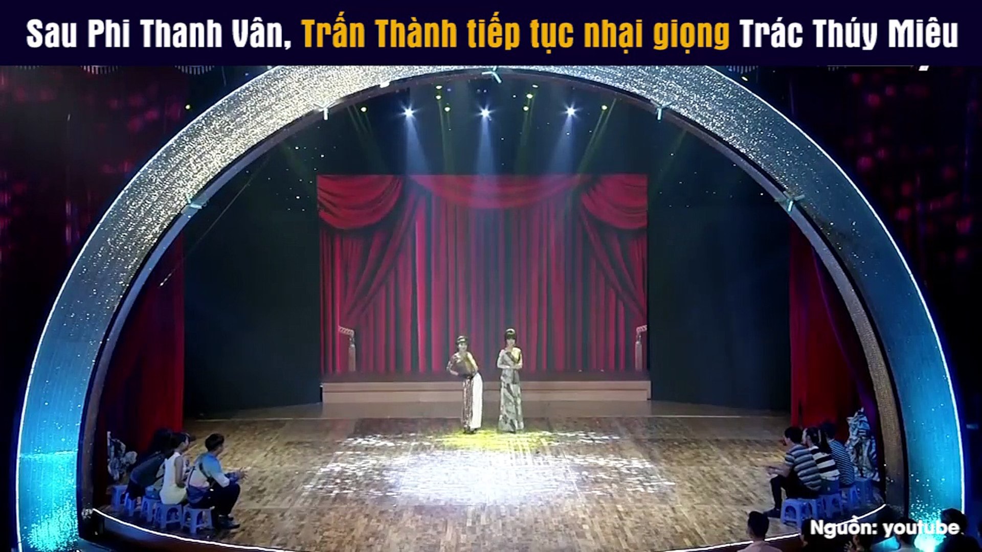 ⁣Sau Phi Thanh Vân, Trấn Thành tiếp tục nhại giọng Trác Thúy Miêu