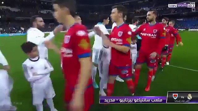 ملخص و أهداف مباراة ريال مدريد ونومانسيا 2-2 (حفيظ دراجي)