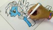 My little Pony RAINBOW DASH Coloring Pages MLP