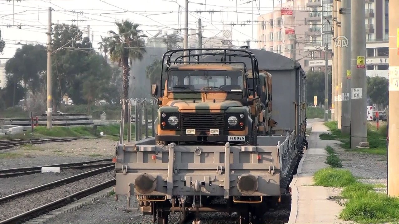Suriye sınırına askeri sevkiyat - HATAY