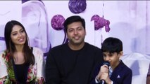 Jayam Ravi Son Aarav Ravi Cute Speech _ TikTik Tik Audio Launch _ Nivetha PethuRaj _ D.Imman