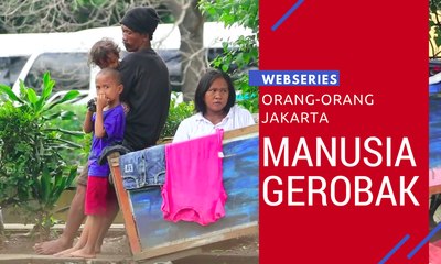 Kisah Pemulung Tinggal di Gerobak dengan 7 Anak
