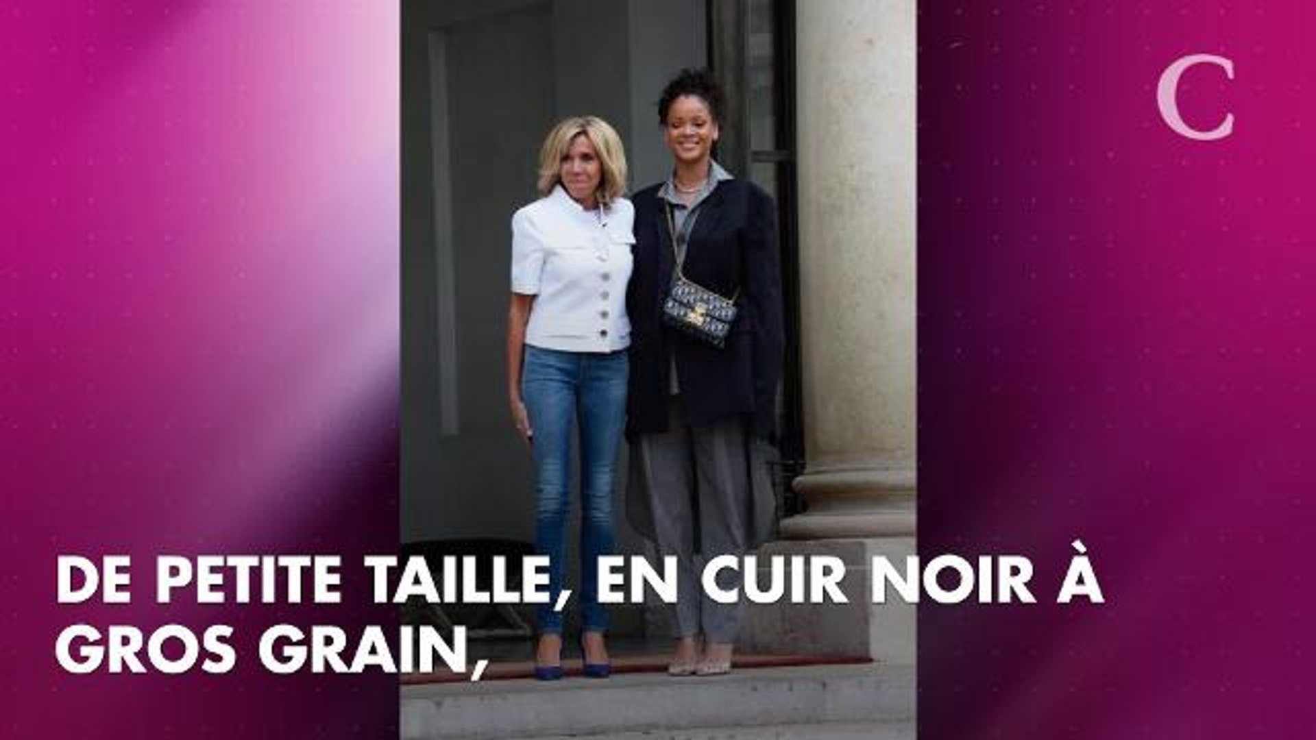 Brigitte Macron : combien coûte son nouveau sac à main ? - Vidéo Dailymotion