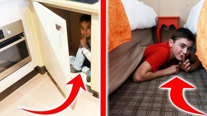 Cache-cache dans notre Appartement à la Montagne !