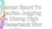 Erica Damen Sport Yoga BH Laufen Jogging Fitness Übung High Impact Racerback Workout BH