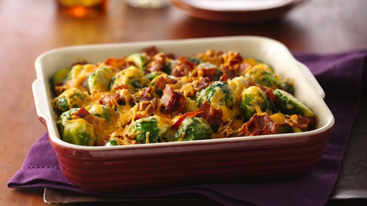 Bacon Brussels Sprout Casserole