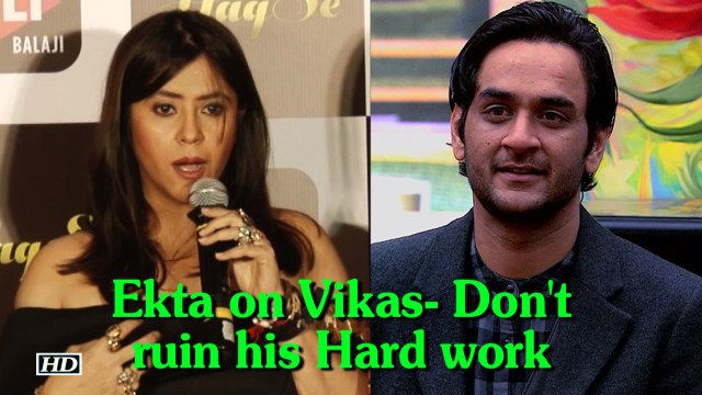 Bigg Boss 11: Ekta Kapoor denies rumour on her support for Vikas