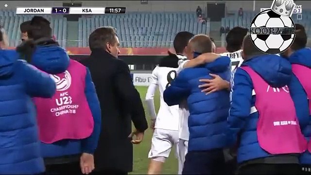 اهداف مباراة الأردن والسعودية 2 2 اهداف مباراة السعودية والأردن 2 2 كأس آسيا تحت 23 اهداف كاملة