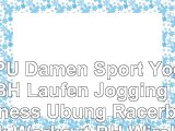 PUPU Damen Sport Yoga BH Laufen Jogging Fitness Übung Racerback Workout BH Wireless
