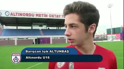 altınordu u16 oyuncusunun umut veren röportajı