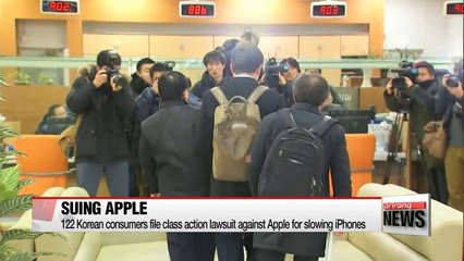122 Korean consumers file class action suit against Apple for iPhone slowdown
