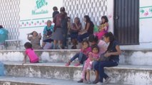 Cientos de personas permanecen desplazadas por violencia en el sur de México