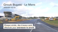 Des travaux d'assainissement sur le circuit  des 24 Heures