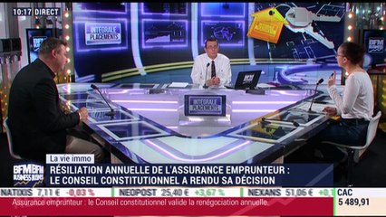 La vie immo: le Conseil constitutionnel a validé la résiliation annuelle de l'assurance emprunteur - 12/01