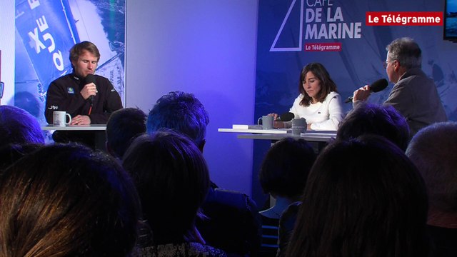 François Gabart. Le Off du Café de la Marine