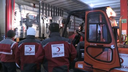 Kızılay'dan İdlib'e yardım - KIRKLARELİ