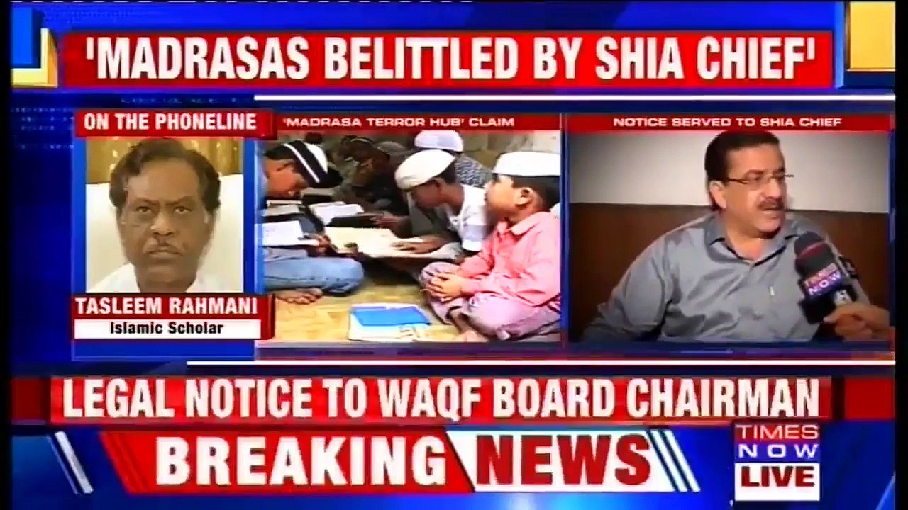 Shia Waqf Board Chairman Wasim Rizvi Wants To Make Political Gain, Says Tasleem A Rahmani