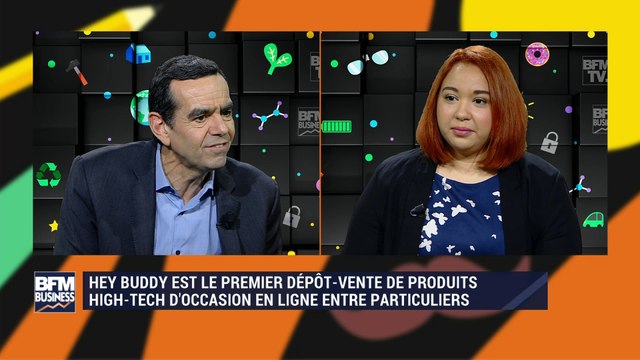 Hello startup : Hey Buddy, le premier dépôt-vente de produits high-tech d'occasion en ligne entre particuliers - 12/01