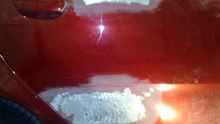 Fiat Punto right rear door damaged repair