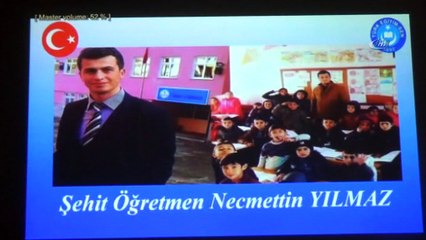 Siverek’te şehit öğretmenler için anma gecesi