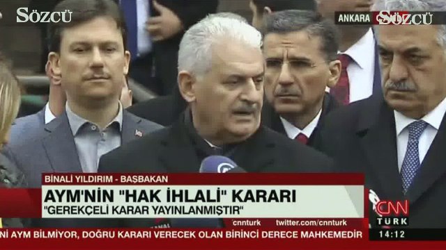 Başbakan Yıldırım: Dosyanın içeriğini biz de bilmiyoruz AYM de bilmiyor