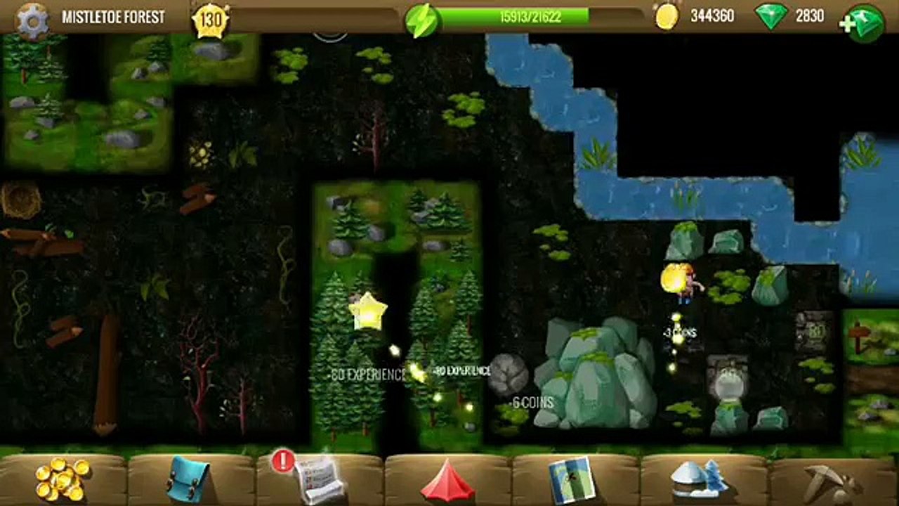 Mistletoe forest - Diggy's Adventure