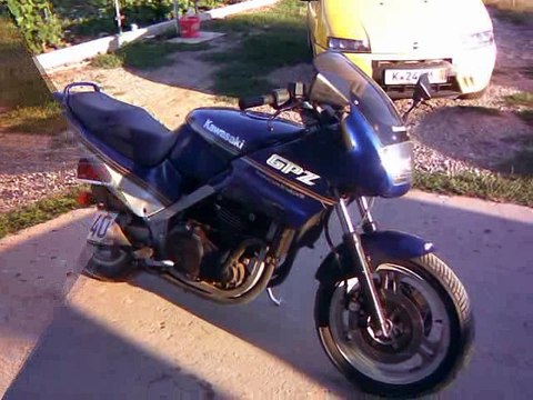 Repaint kawasaki gpz 500