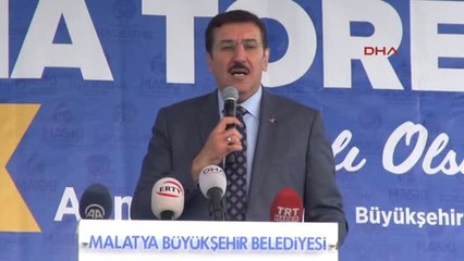 Malatya Bakan Tüfenkci, Malatya'da Kolektör Hattının Temelini Attı