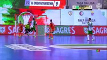 Taça da Liga de Futsal: Sporting CP 7 - 1 FCU Pinheirense