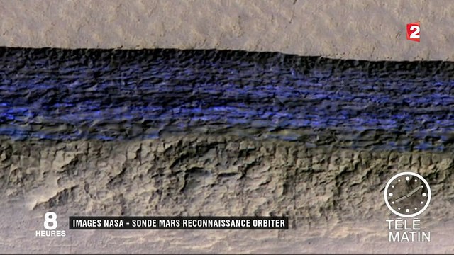 Mars : de la glace découverte sur la planète rouge