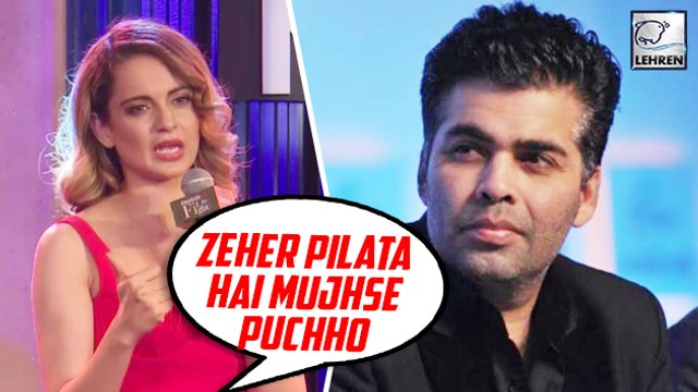 Kangana Ranaut INSULTS Karan Johar AGAIN!