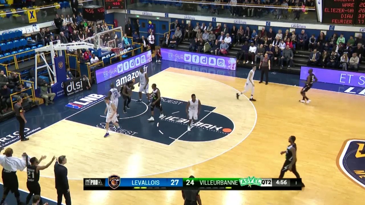 Pro A - J15 : Levallois vs Lyon-Villeurbanne