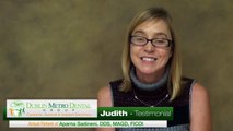 Judith - Teeth Extraction & Porcelain Crown Testimonial