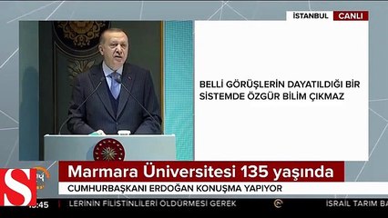 Cumhurbaşkanı Erdoğan: Bilime en çok destek olan biziz