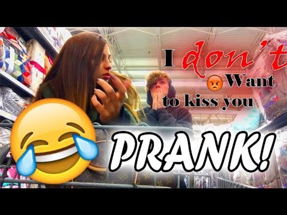 I DON'T WANT TO KISS YOU PRANK ON BOYFRIEND! - Brianna & Jordan