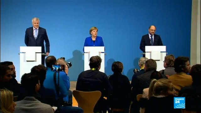 Merkel party and Social Democrats closer to deal on coalition government