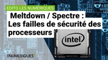 Meltdown/Spectre : Les failles de sécurité des processeurs