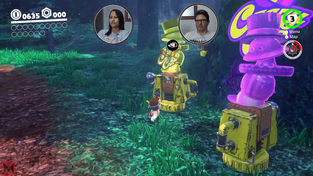 Super Mario Odyssey - Nintendo Switch - O MUNDO DOS BOSQUES - parte 5