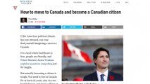 Stressed About Trump? Want To Move To Canada? Here's How You Do It