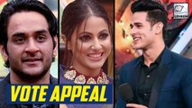 Priyank Sharma Makes A VOTE APPEAL For This Contestant Of Bigg Boss 11