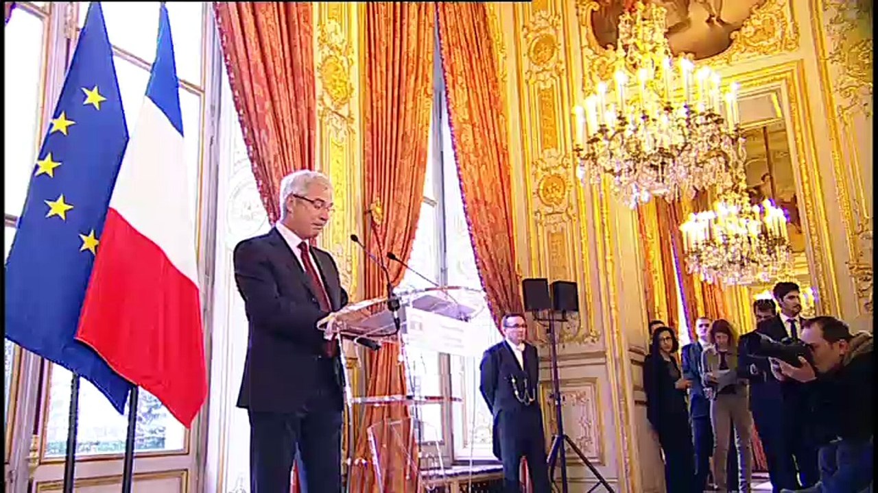 M. Claude Bartolone, président de l'Assemblée nationale - Jeudi 9 janvier 2014