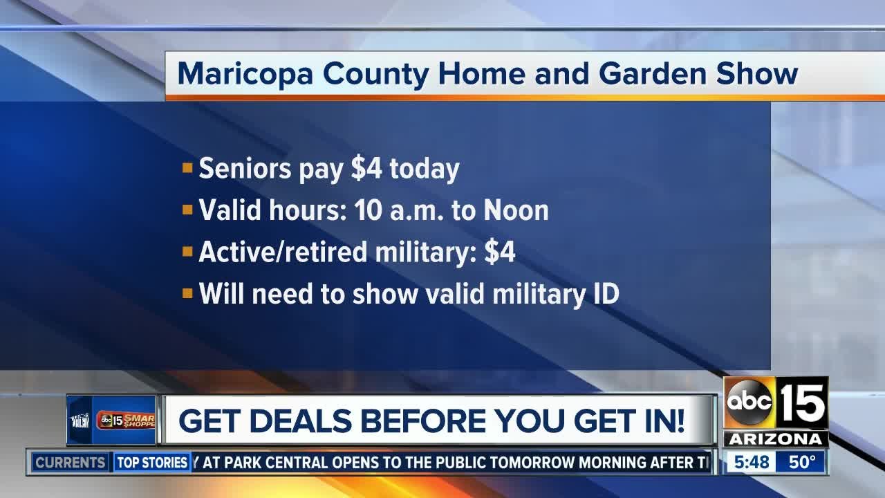Get discounts to the Maricopa County Home and Garden Show