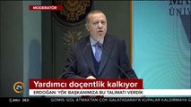 Yardımcı doçentlik kalkıyor