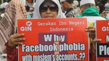 Indonesios protestan contra Facebook por cerrar cuentas de grupo islamista