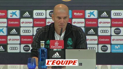 Foot - ESP - Real : Zidane «On va aller doucement avec Benzema»